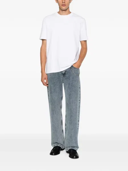 Tricou Balmain cu autograf alb