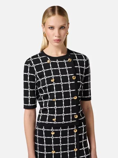 Светр Elisabetta Franchi чорний
