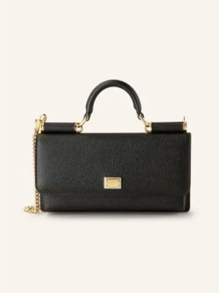 Dolce & Gabbana Taška Přes Rameno Miss Sicily Mini černá