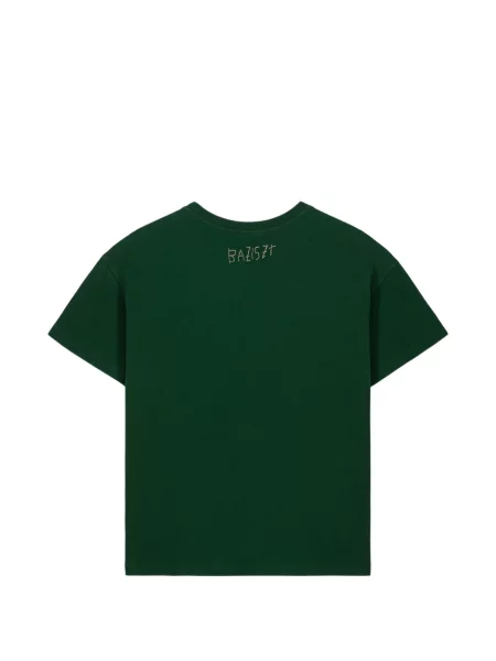 Tricou Baziszt cu imagine verde