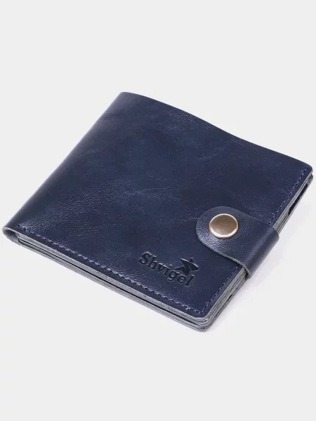 Shvigel Портмоне Шкіра синій