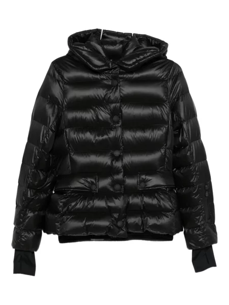 Geacă Moncler Grenoble cu glugă negru