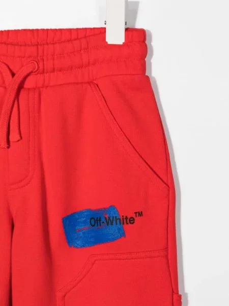 Spodnie dziecięce Off-white białe