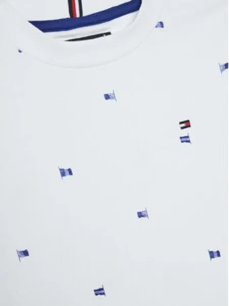Dětské tričko Tommy Hilfiger bílé