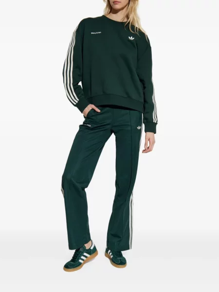 Tricou Adidas cu broderie alb