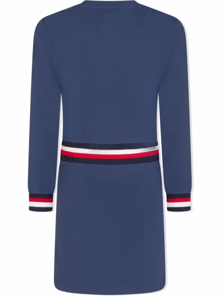 Sukienka dziecięca Tommy Hilfiger niebieska