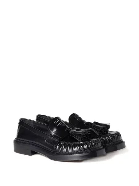 Pantofi loafer Miu Miu negru