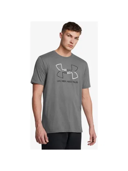 Koszulka z krótkim rękawem Under Armour Foundation Update ciemny S szary