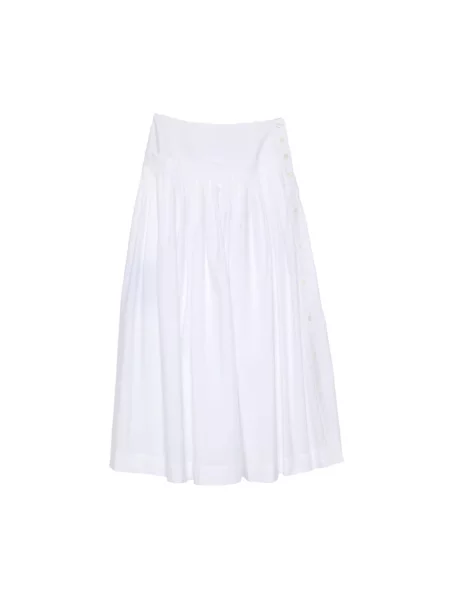 Spódnica midi Lanvin biała