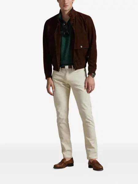 Șosete Polo Ralph Lauren cu broderie în carouri de flanelă verde