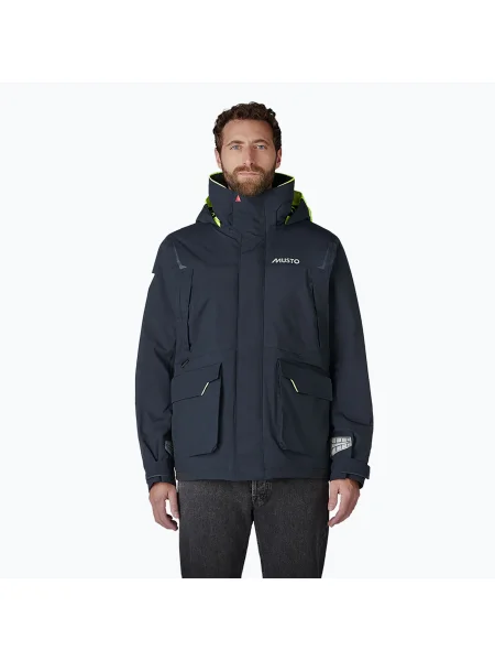 Férfi Musto Primaloft Channel true navy vitorlás kabát. Méret: L sötétkék