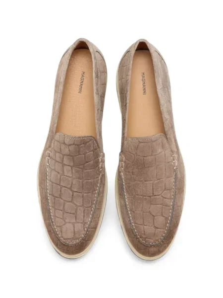 Szarvasbőr loafer Magnanni barna
