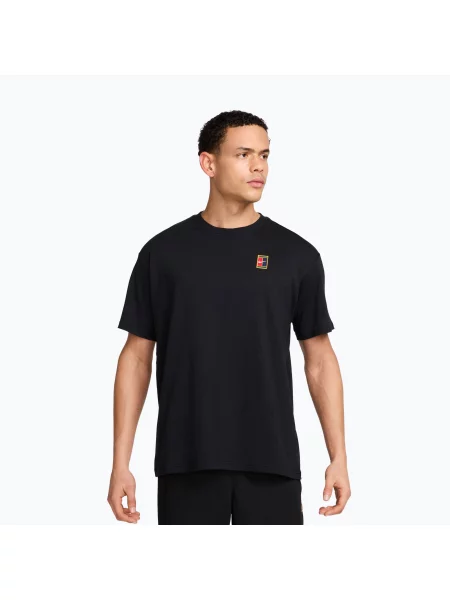 Tricou pentru bărbați Nike Court black negru