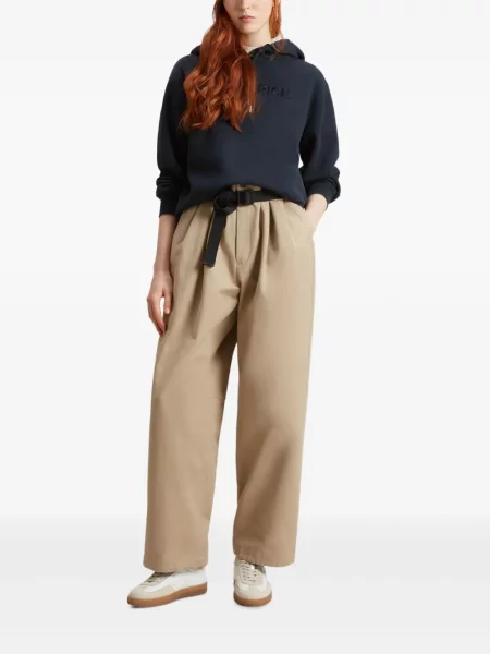 Hanorac cu glugă Woolrich albastru