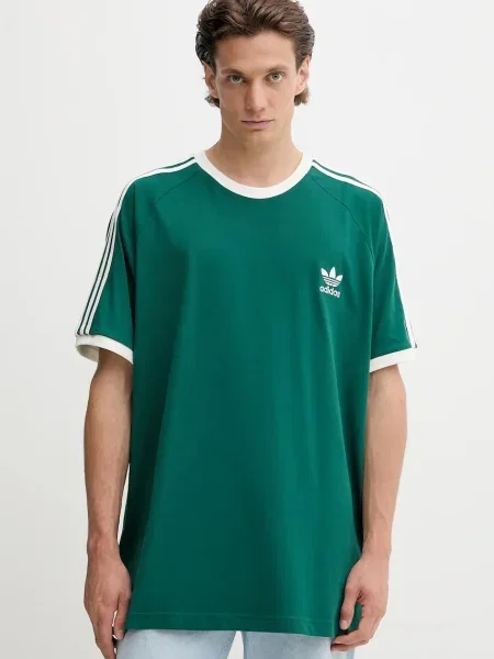 Тениска adidas Originals с апликация зелено