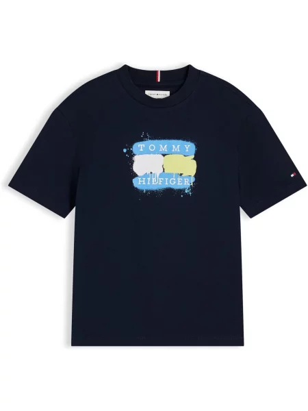 Tričko Tommy Hilfiger modrá
