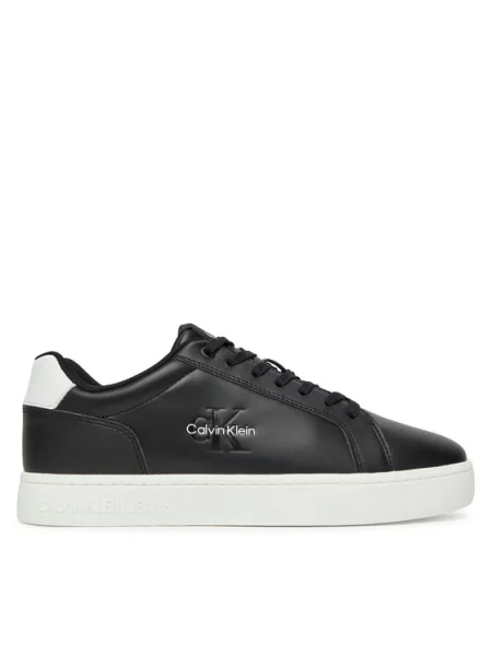 Calvin Klein Jeans Sneakersy Classic Cupsole Mono Lth czarny
