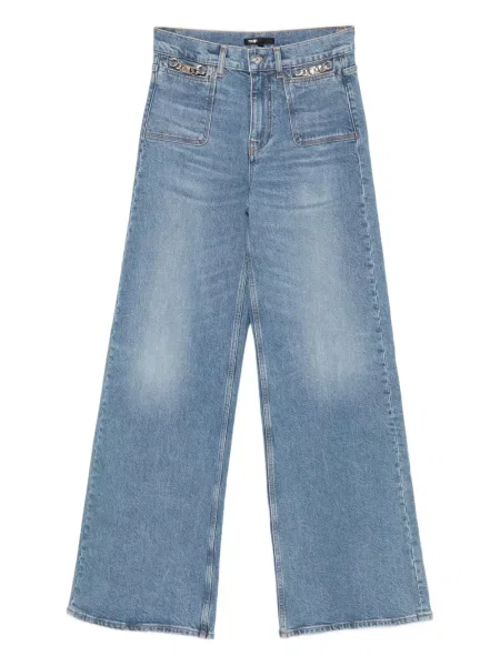 Blugi evazați Maje albastru