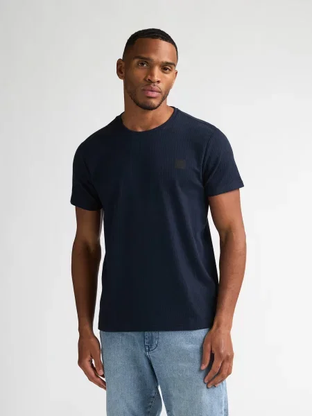 Petrol Industries Tricou marin albastru