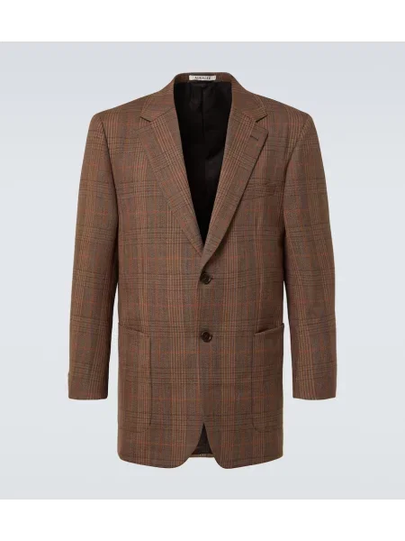 Volneni blazer Auralee rjava