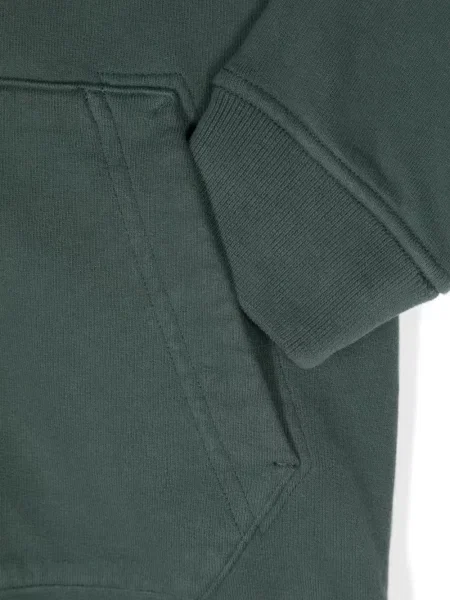 Bluza z kapturem dziecięca Stone Island zielona