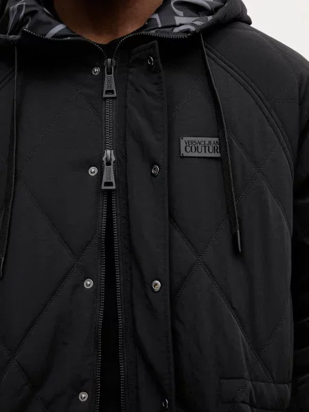 Джинсовая куртка Versace Jeans Couture черная