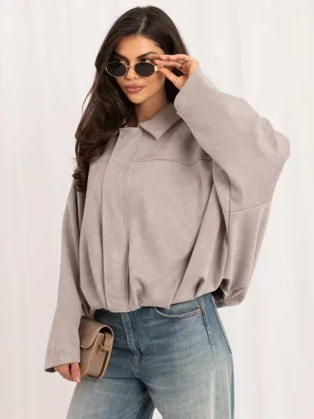 Bomber jakna Italy Moda siva