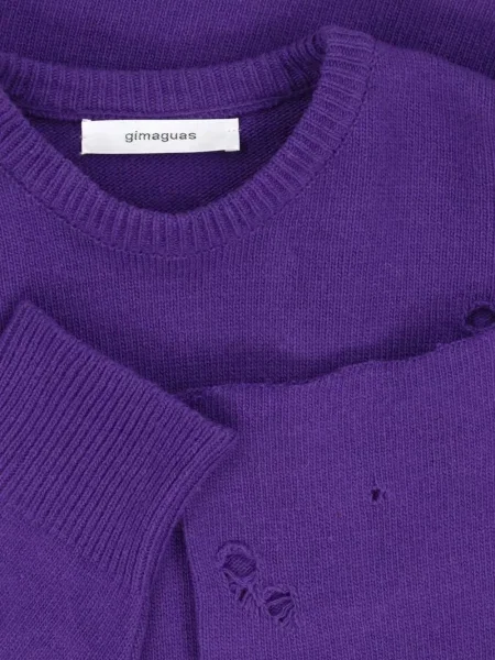 Pulover Gimaguas zdrențuiți violet