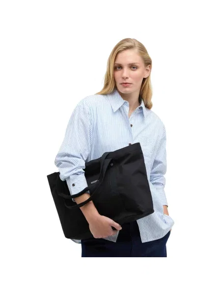 Geantă shopper Barbour negru