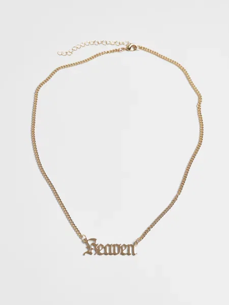 Ogrlica Mister Tee bela