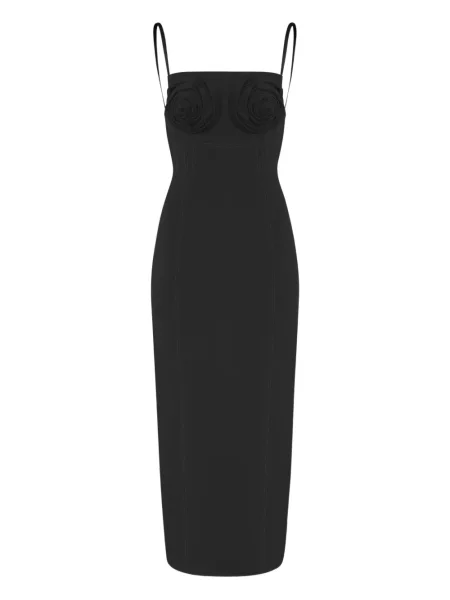 Maksi sukienka maxi Jean Paul Gaultier garniturowa czarna