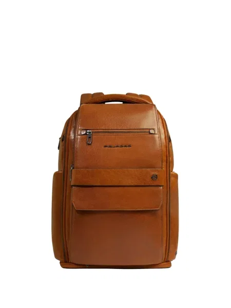 Rucsac Piquadro din piele maro