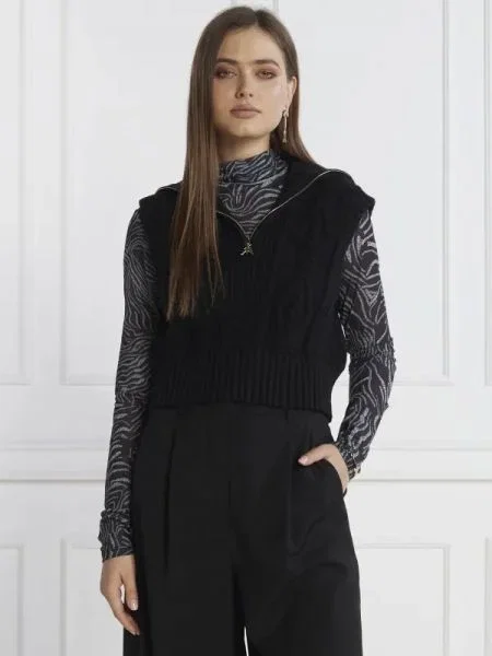 Patrizia Pepe Vestă negru