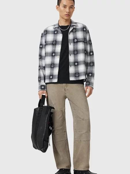 Рубашка Allsaints серая
