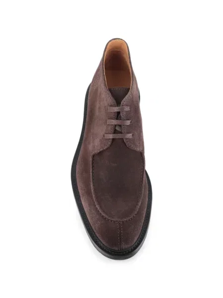 Botine Paul Smith din piele de căprioară maro