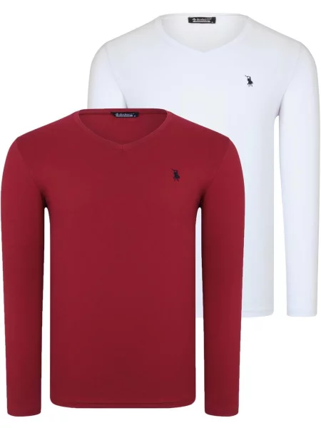 Jopa Dewberry z V-izrezom bela