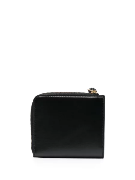 Iš natūralios odos piniginė Jil Sander juoda