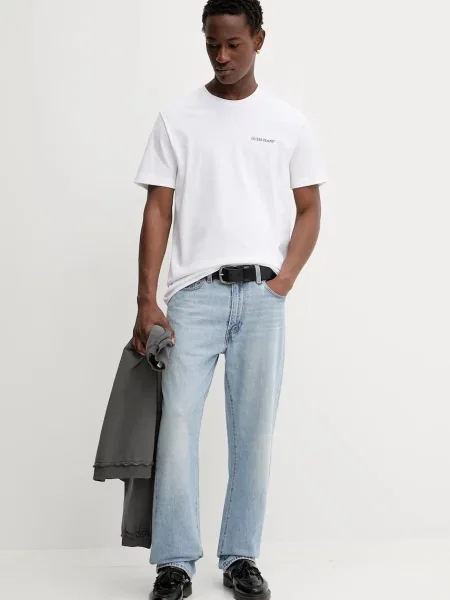 Guess Jeans Tričko biela