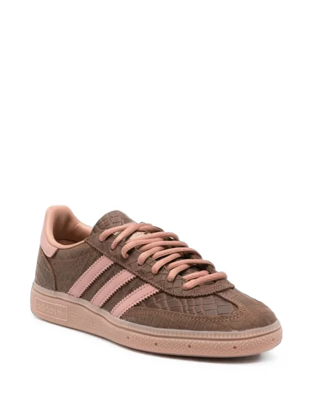 Sneakerși Adidas Spezial din piele maro