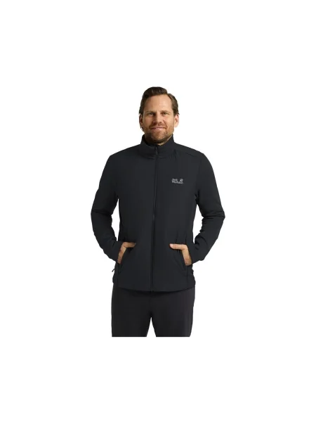 Geacă Jack Wolfskin negru