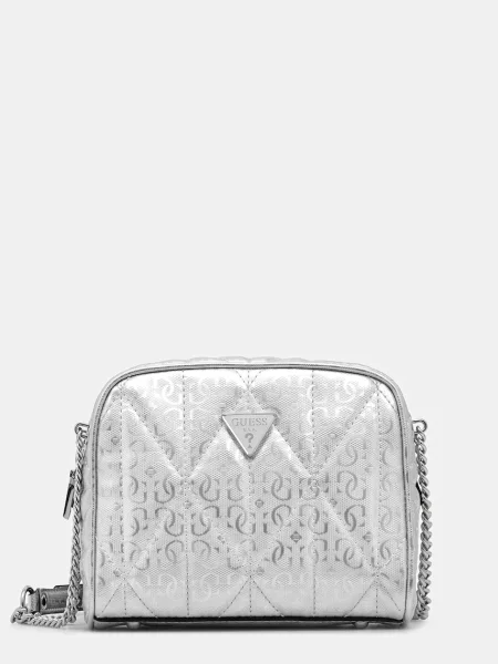 Чанта Guess ALDINA сребристо