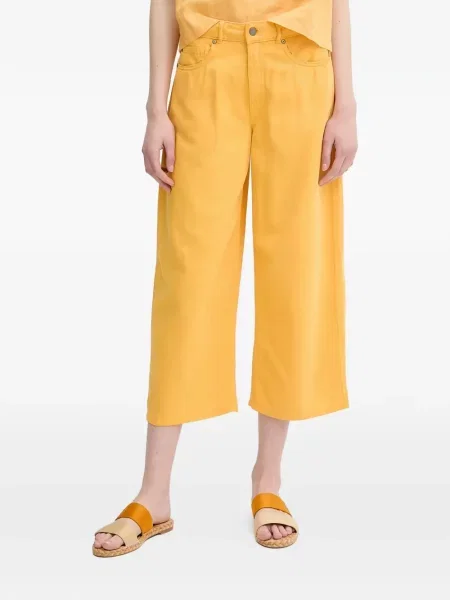 Spodnie Benetton żółte