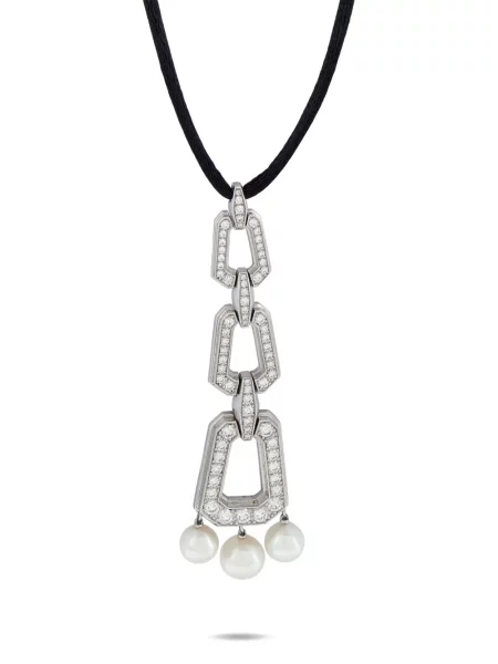Cercei Cartier cu perle