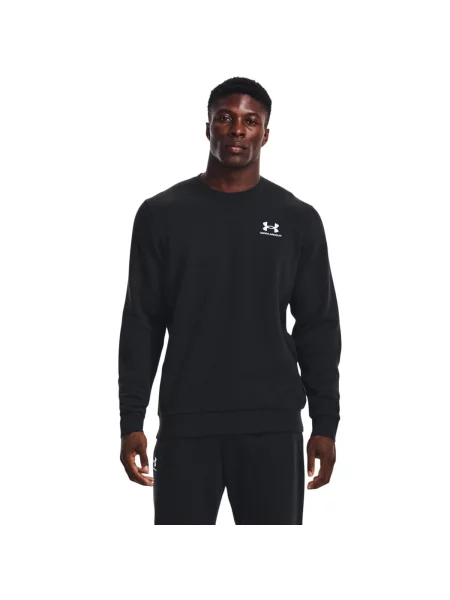 Φούτερ Under Armour Essential Fleece Crew Black M μαύρο