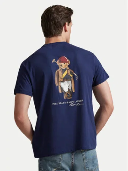 Polo Ralph Lauren Marškinėliai Tamsiai mėlyna