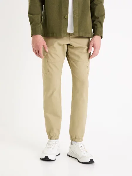 Pantaloni Celio casual bej