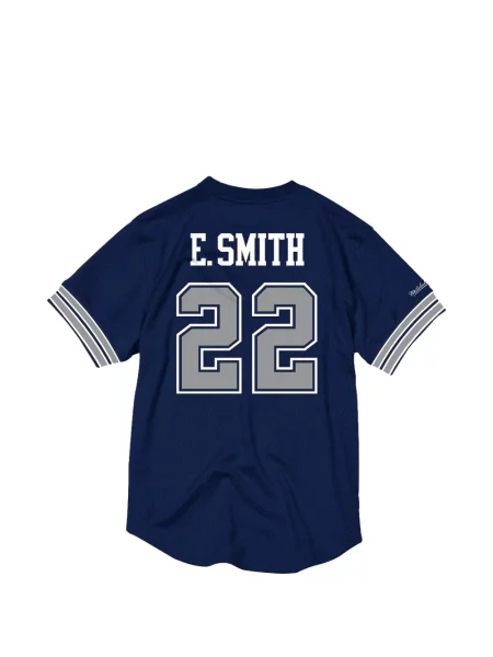 Tricou Mitchell & Ness albastru
