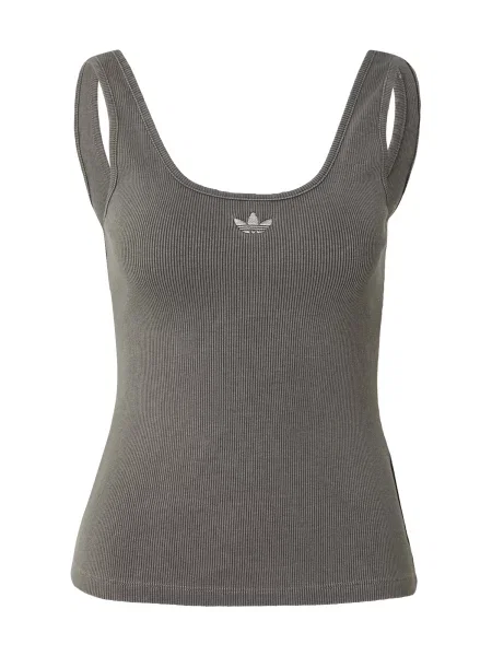 ADIDAS ORIGINALS Top Essentials închis gri