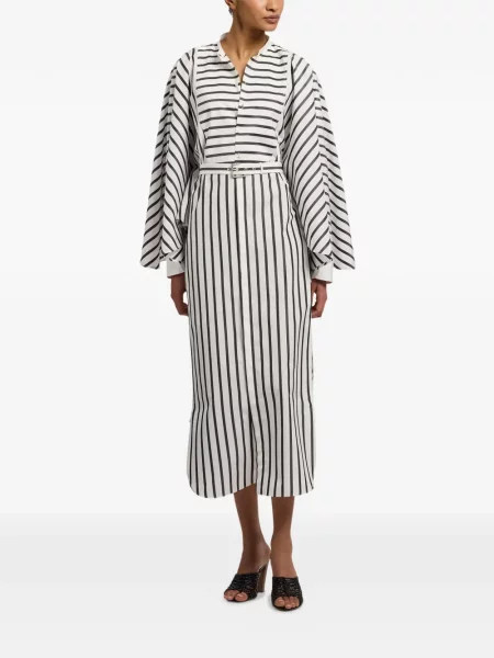 Ριγέ κοστούμι φόρεμα Ralph Lauren Collection μαύρο