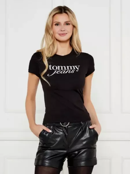 Tommy Jeans Tricou negru